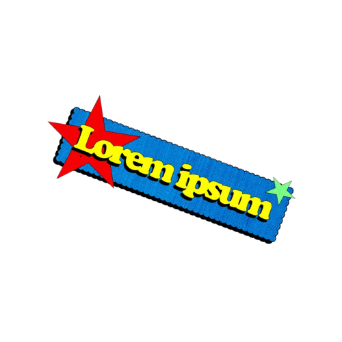 Lorem Ipsum sticker